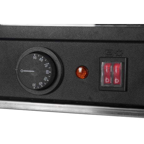 HW929 Nisbets Essentials Heated Food Display Merchandiser 82Ltr