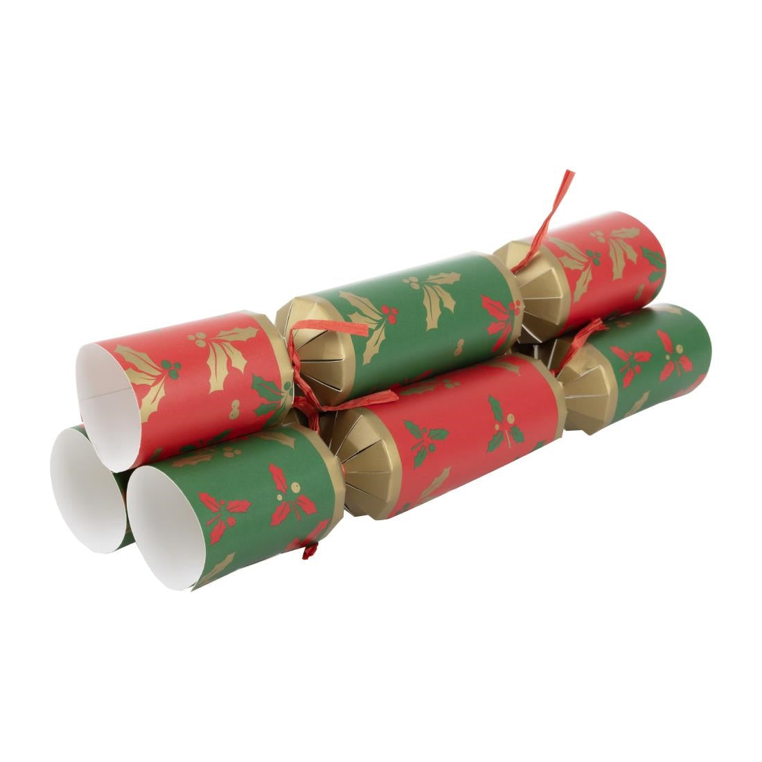 HW959 Fiesta Recyclable Plastic Free Christmas Crackers 12" (Pack of 25)