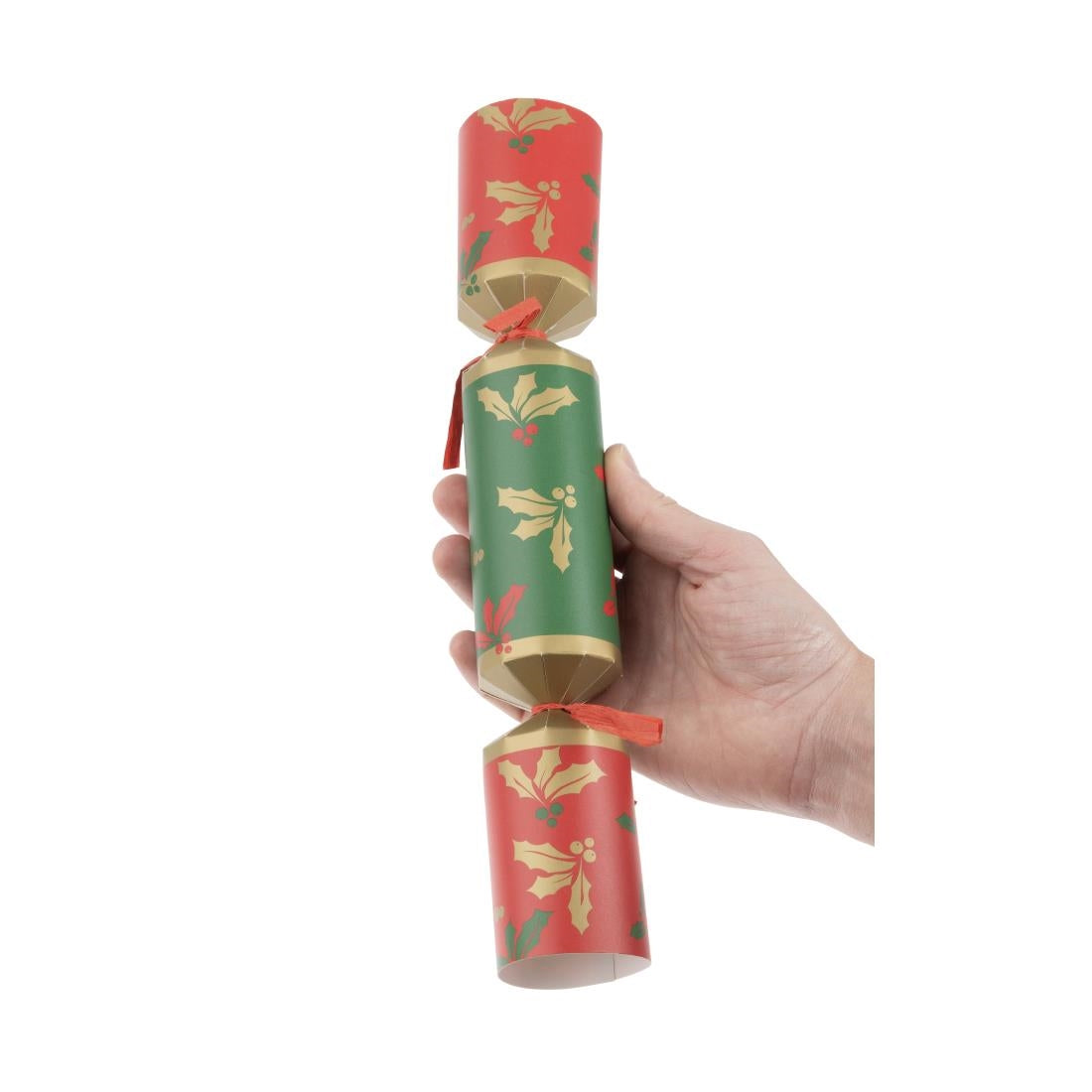 HW959 Fiesta Recyclable Plastic Free Christmas Crackers 12" (Pack of 25)