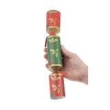 HW959 Fiesta Recyclable Plastic Free Christmas Crackers 12" (Pack of 25)