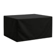 Bolero Rectangular Outdoor Table Cover Black 2000x1000mm