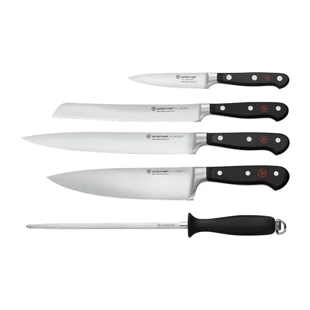 HW971 Wusthof 5 Piece Classic Knife Set