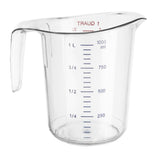 HW977 Vogue Polycarbonate Measuring Jug 1L