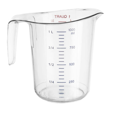 HW977 Vogue Polycarbonate Measuring Jug 1L