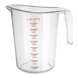 HW979 Vogue Polycarbonate Measuring Jug 4L