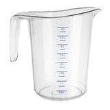 HW979 Vogue Polycarbonate Measuring Jug 4L
