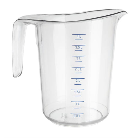 HW979 Vogue Polycarbonate Measuring Jug 4L