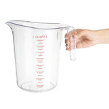 HW979 Vogue Polycarbonate Measuring Jug 4L