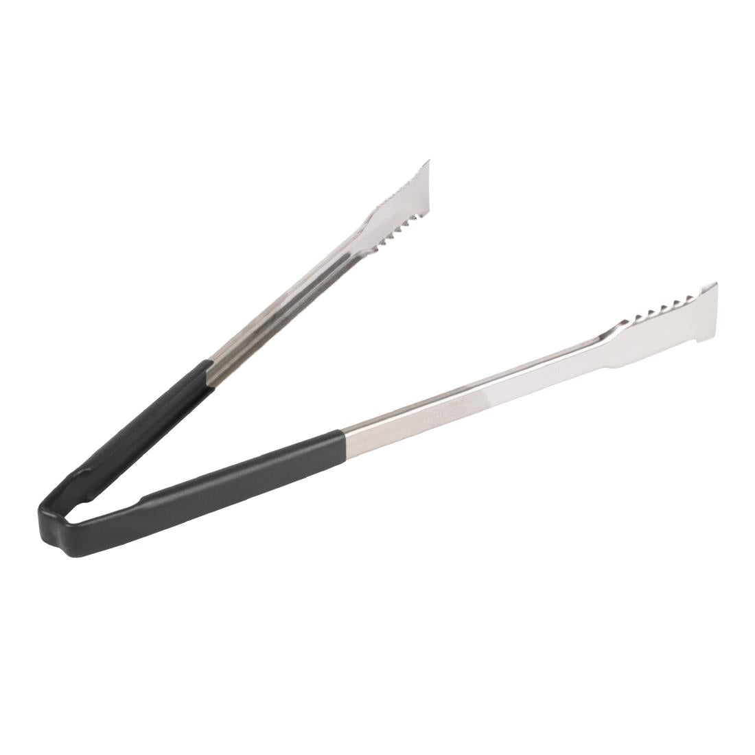 HW991 Vollrath Versagrip Tongs Flat Black 16''