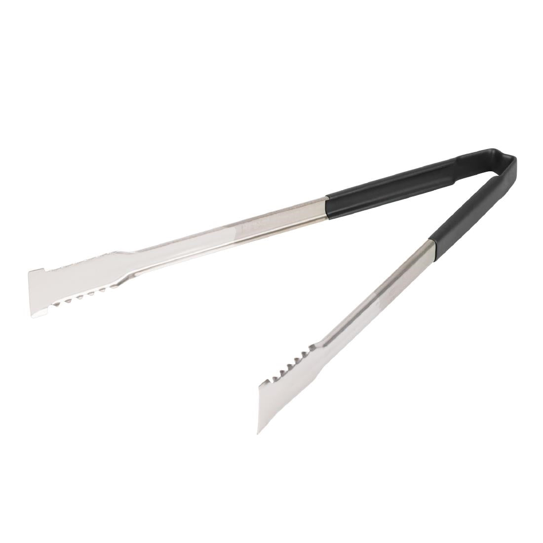 HW991 Vollrath Versagrip Tongs Flat Black 16''