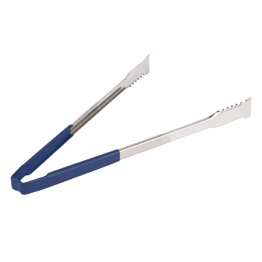 HW992 Vollrath Versagrip Tongs Flat Blue 16''