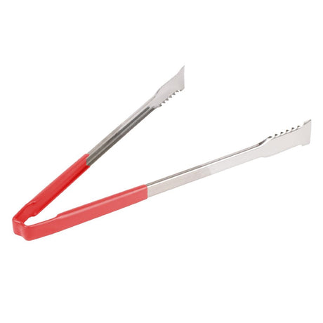 HW993 Vollrath Versagrip Tongs Flat Red 16''