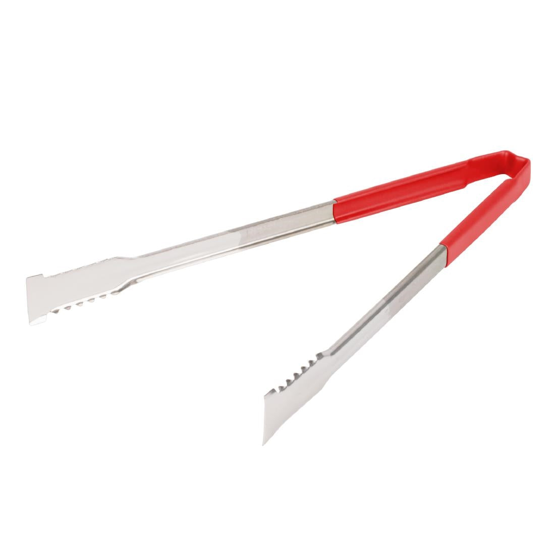 HW993 Vollrath Versagrip Tongs Flat Red 16''