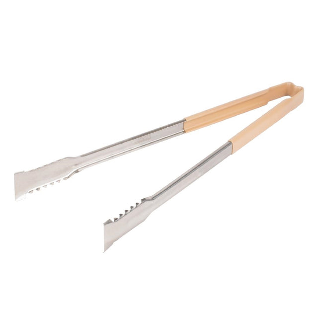 HW995 Vollrath Versagrip Tongs Flat Tan 16''