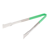 HW996 Vollrath Versagrip Tongs Flat Green 16''