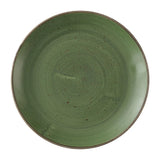 HX001 Churchill Stonecast Sorrel Green Coupe Plates 285mm (Pack of 12) - JD Catering Equipments Ltd