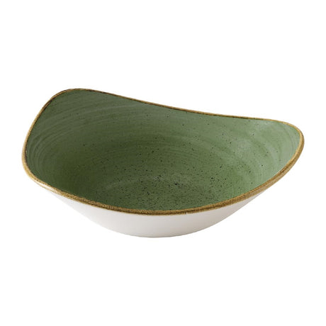 HX008 Churchill Stonecast Sorrel Green Lotus Bowls 228mm (Pack of 12)