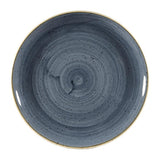HX026 Churchill Stonecast Blueberry Coupe Plates 254mm (Pack of 12) - JD Catering Equipments Ltd