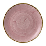 HX030 Churchill Stonecast Petal Pink Coupe Plates 254mm (Pack of 12) - JD Catering Equipments Ltd