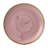 HX031 Churchill Stonecast Petal Pink Coupe Plates 228mm (Pack of 12) - JD Catering Equipments Ltd
