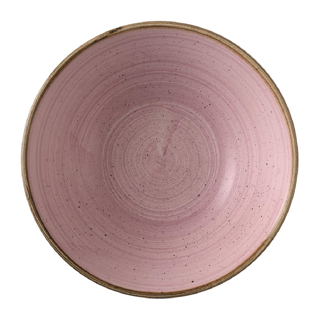 HX032 Churchill Stonecast Petal Pink Deep Coupe Bowls 205mm (Pack of 6)