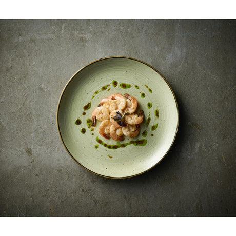HX039 Churchill Stonecast Raw Green Evolve Coupe Plates 260mm (Pack of 12)