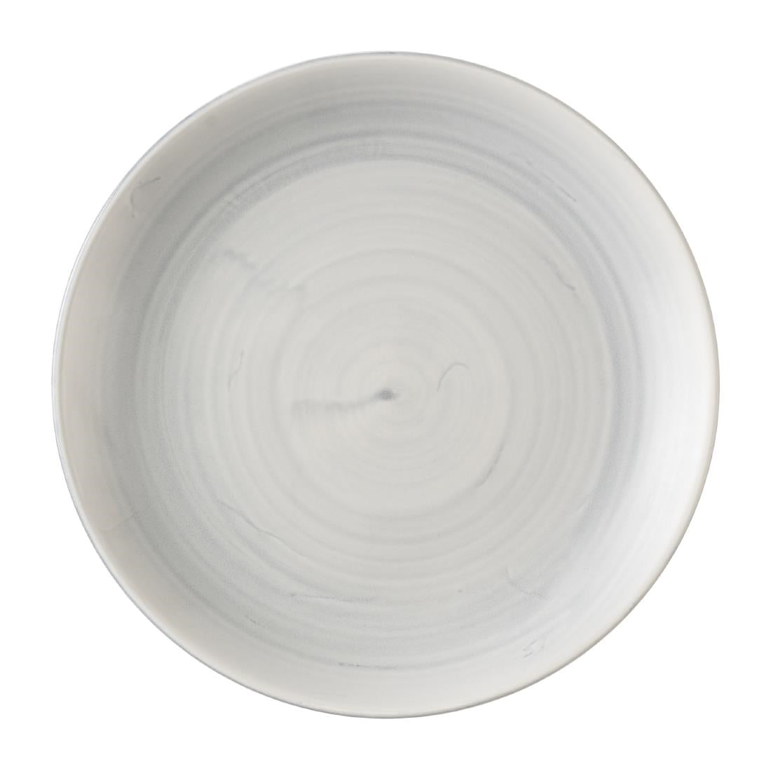 HX059 Churchill Stonecast Canvas Grey Evolve Coupe Plates 220mm (Pack of 12)