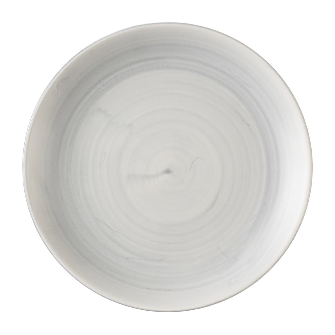 HX060 Churchill Stonecast Canvas Grey Evolve Coupe Plates 165mm (Pack of 12)