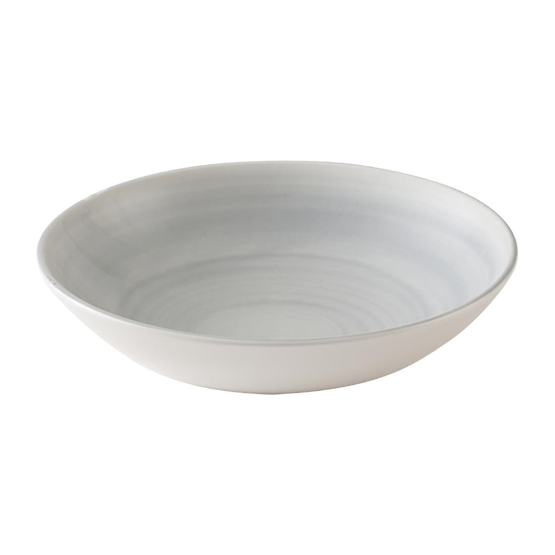 HX062 Churchill Stonecast Canvas Grey Coupe Bowls 184mm (Pack of 12)