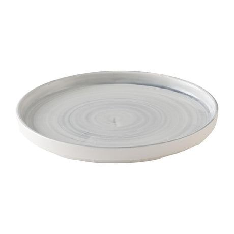 HX063 Churchill Stonecast Canvas Grey Walled Plates 280mm (Pack of 6)