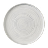 HX063 Churchill Stonecast Canvas Grey Walled Plates 280mm (Pack of 6)
