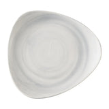 HX068 Churchill Stonecast Canvas Grey Lotus Plates 228mm (Pack of 12) - JD Catering Equipments Ltd