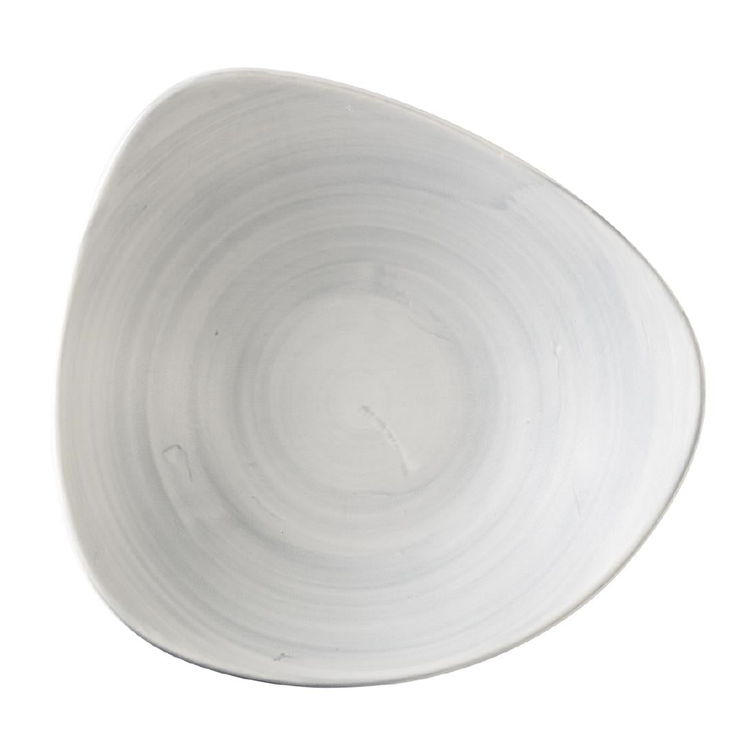 HX069 Churchill Stonecast Canvas Grey Lotus Bowls 228mm (Pack of 12)