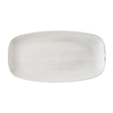 HX071 Churchill Stonecast Canvas Grey Chefs Oblong Plates 330 x 117mm (Pack of 6) - JD Catering Equipments Ltd