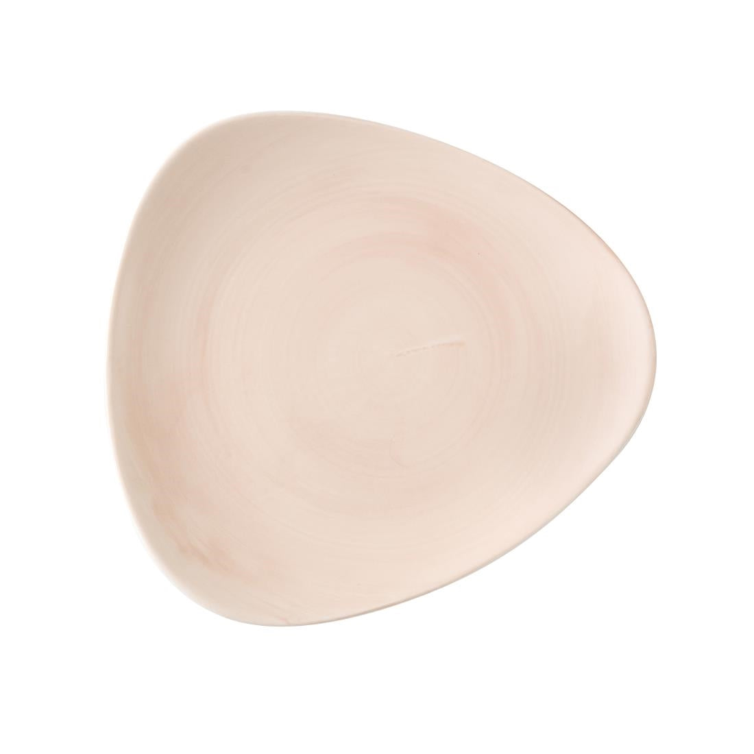 HX084 Churchill Stonecast Canvas Coral Lotus Plates 228mm (Pack of 12)