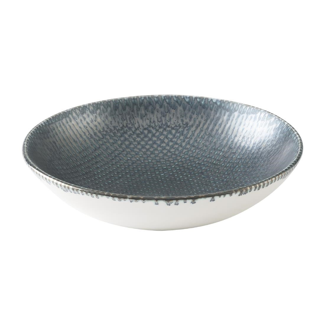 HX094 Churchill Studio Prints Astro Metallic Blue Evolve Coupe Bowls 185mm (Pack of 12)