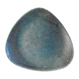 HX095 Churchill Studio Prints Astro Metallic Blue Lotus Plates 254mm (Pack of 12) - JD Catering Equipments Ltd