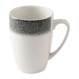 HX123 Churchill Studio Prints Raku Quartz Black Profile Mug 355ml (Pack of 12) - JD Catering Equipments Ltd