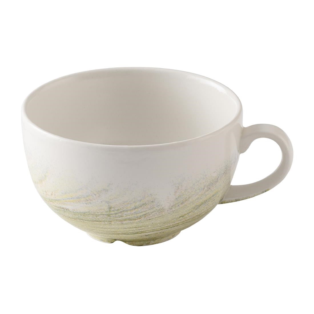 HX148 Churchill Elements Fern Cappuccino Cup 355ml (Pack of 12)