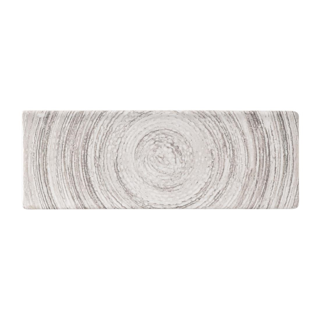 HX158 Churchill Elements Dune Oblong Plates 250 x 90mm (Pack of 6)