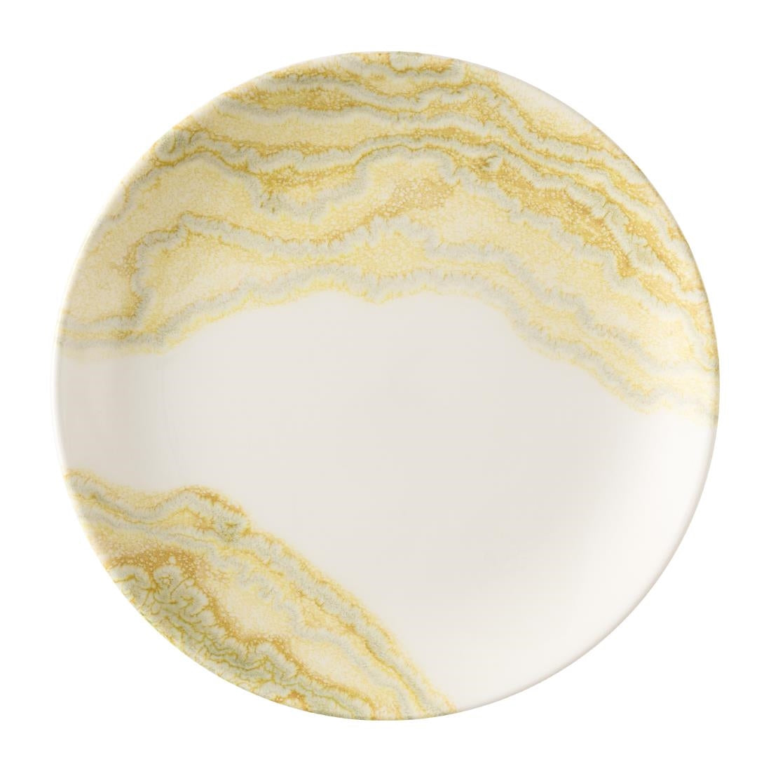 HX165 Churchill Tide Gold Evolve Coupe Plates 165mm (Pack of 12)