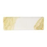 HX175 Churchill Tide Gold Oblong Plates 330 x 110mm (Pack of 6) - JD Catering Equipments Ltd