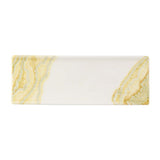 HX177 Churchill Tide Gold Oblong Plates 250x90mm (Pack of 6)