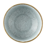 HX201 Churchill Nourish Cinnamon Brown Duck Egg Kochi Shallow Bowls 266ml (Pack of 12)