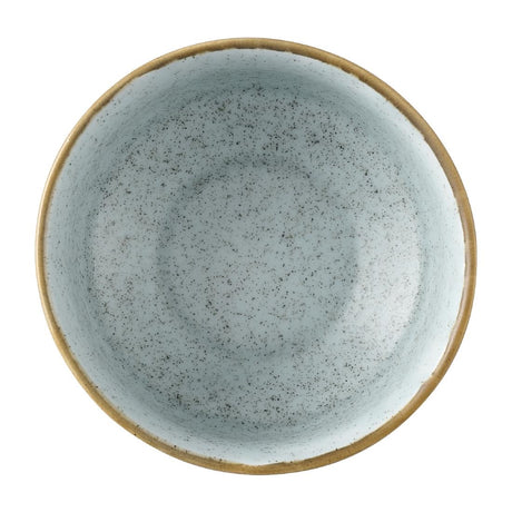 HX201 Churchill Nourish Cinnamon Brown Duck Egg Kochi Shallow Bowls 266ml (Pack of 12)