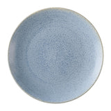 HX209 Dudson Evo Azure Coupe Plates Blue 255mm (Pack of 6)