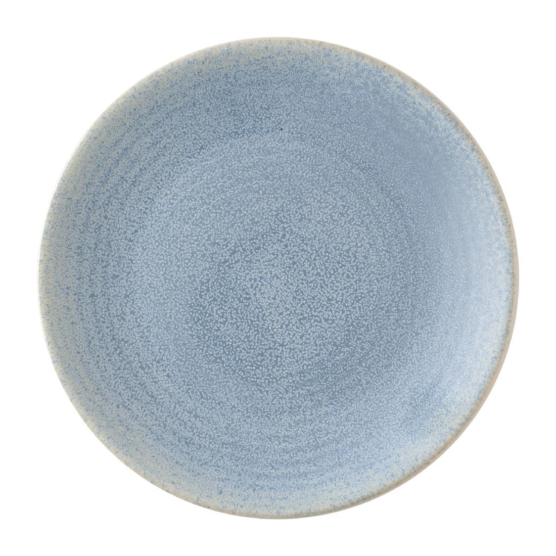 HX210 Dudson Evo Azure Coupe Plates Blue 229mm (Pack of 6)
