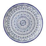 HX221 Dudson Harvest Moresque Coupe Plates Blue 285mm (Pack of 12) - JD Catering Equipments Ltd