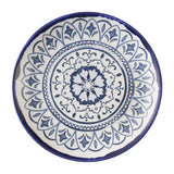 HX224 Dudson Harvest Moresque Coupe Plates Blue 165mm (Pack of 12) - JD Catering Equipments Ltd