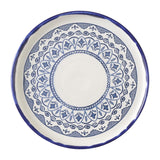 HX228 Dudson Harvest Moresque Walled Plates Blue 210mm (Pack of 6)